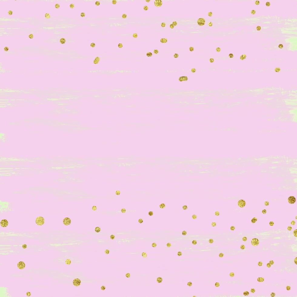 abstract pink watercolor background with confetti photo