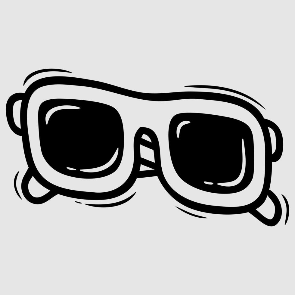 eyeglasess logo, spectacles logo, glasses logo, simple logo, easy to remember and can be seen well even from a distance vector