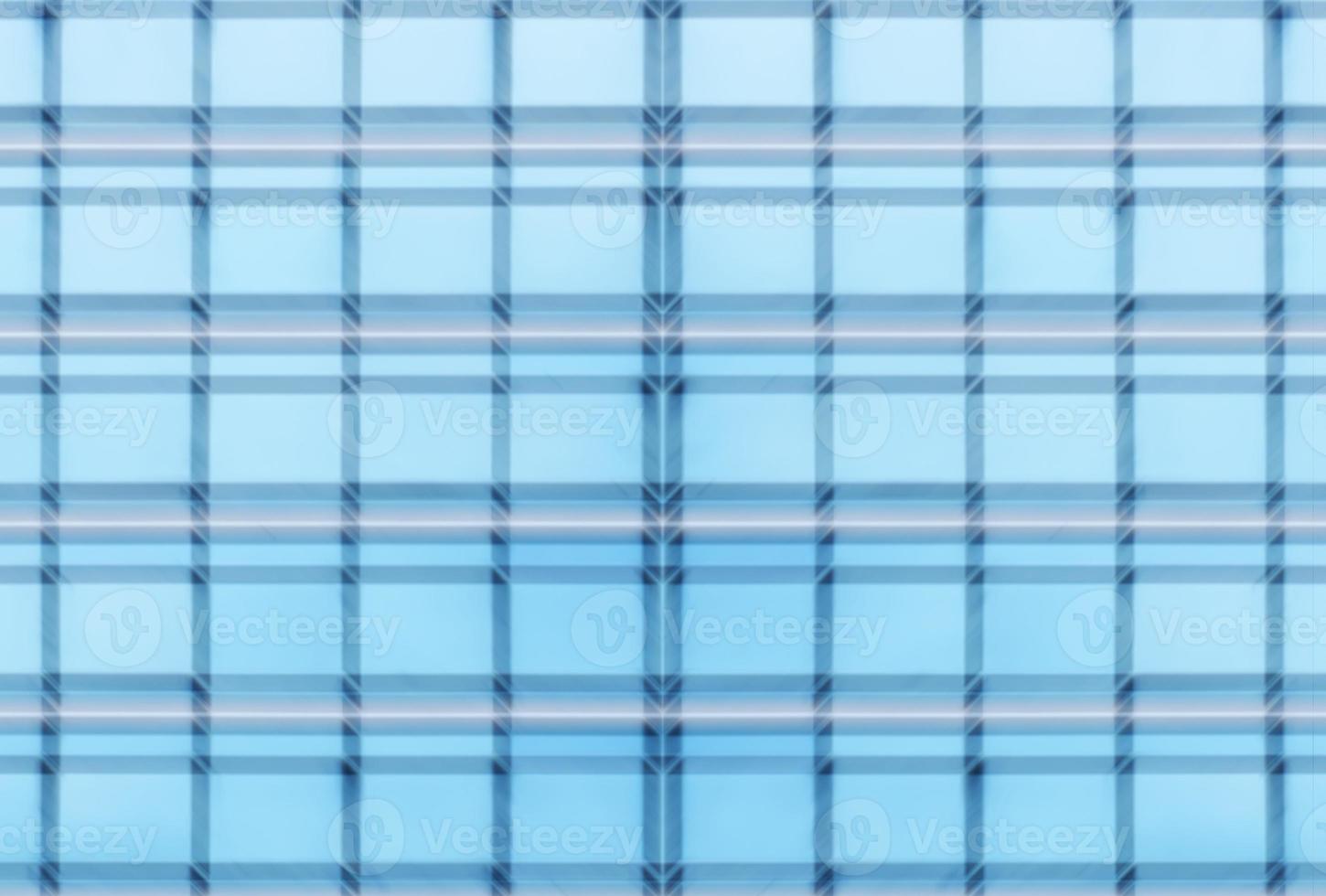 Seamless blue plaid fabric pattern background photo