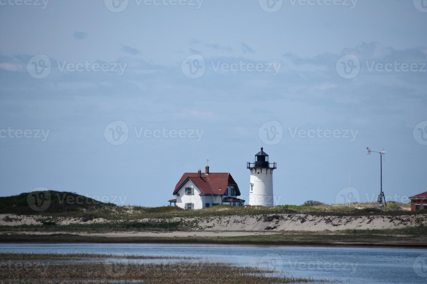 Views of Race Point Lighthouse on Cape Cod photo