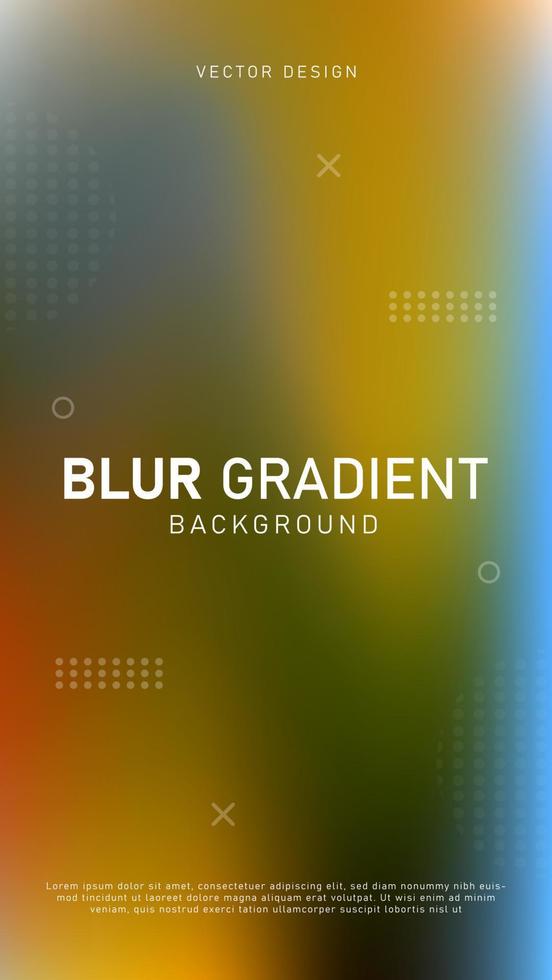 Abstract gradient fluid liquid cover template. Set of modern poster with vibrant graphic color, hologram, dot pattern. Minimal style design for flyer brochure, background, wallpaper, banner vector