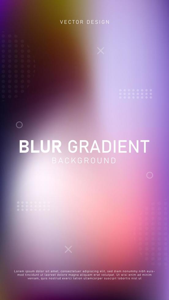 Abstract gradient fluid liquid cover template. Set of modern poster with vibrant graphic color, hologram, dot pattern. Minimal style design for flyer brochure, background, wallpaper, banner vector