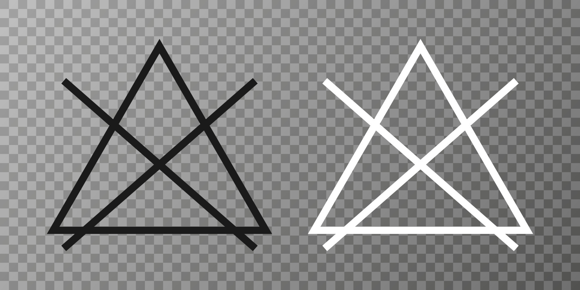 Do not bleach icon, vector illustration, flat design 12579009 Vector