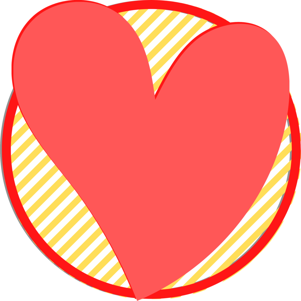 heart shape png file is used for decoration