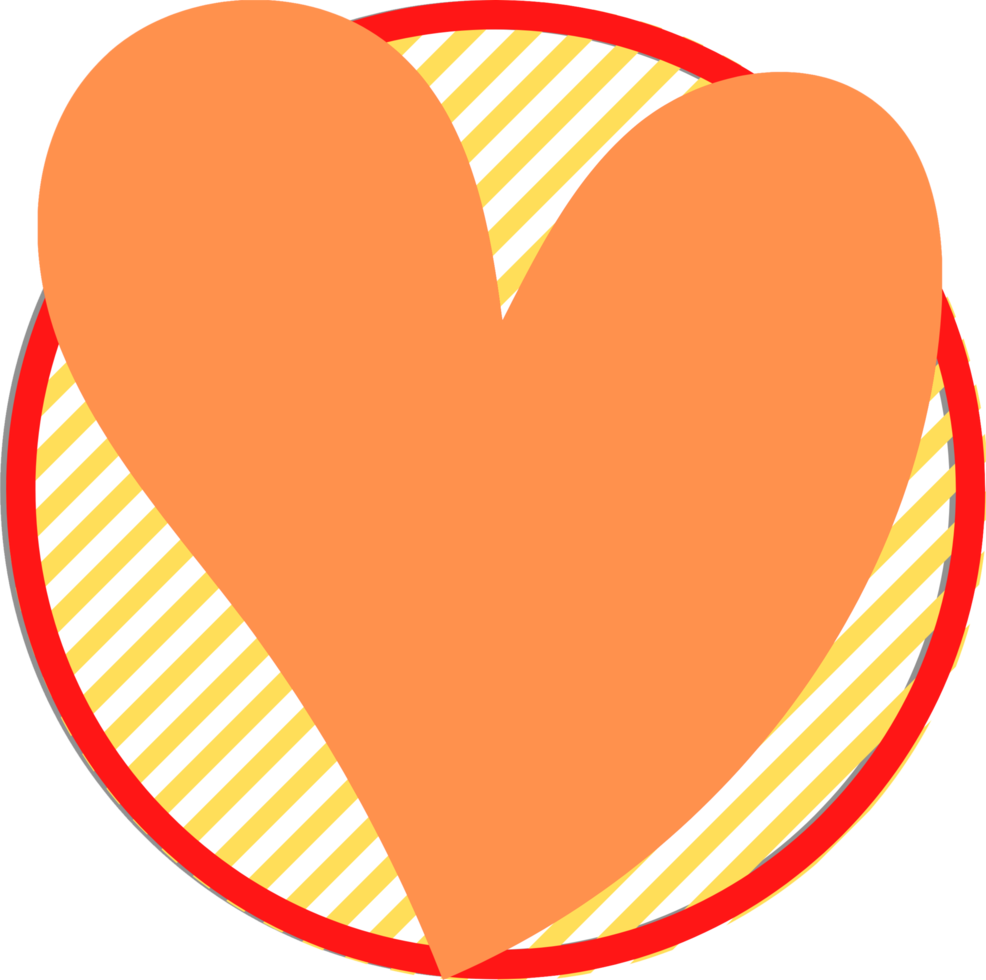 heart shape png file is used for decoration
