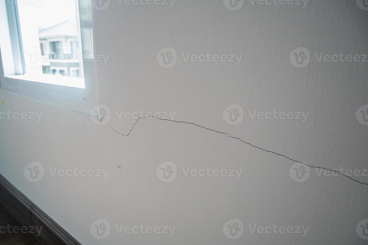 cracked on wall background close up photo