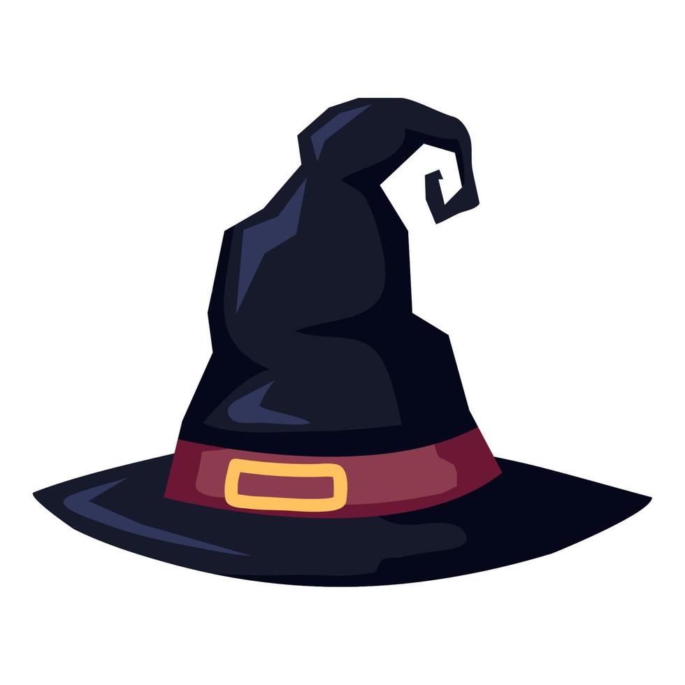 halloween witch hat accessory vector