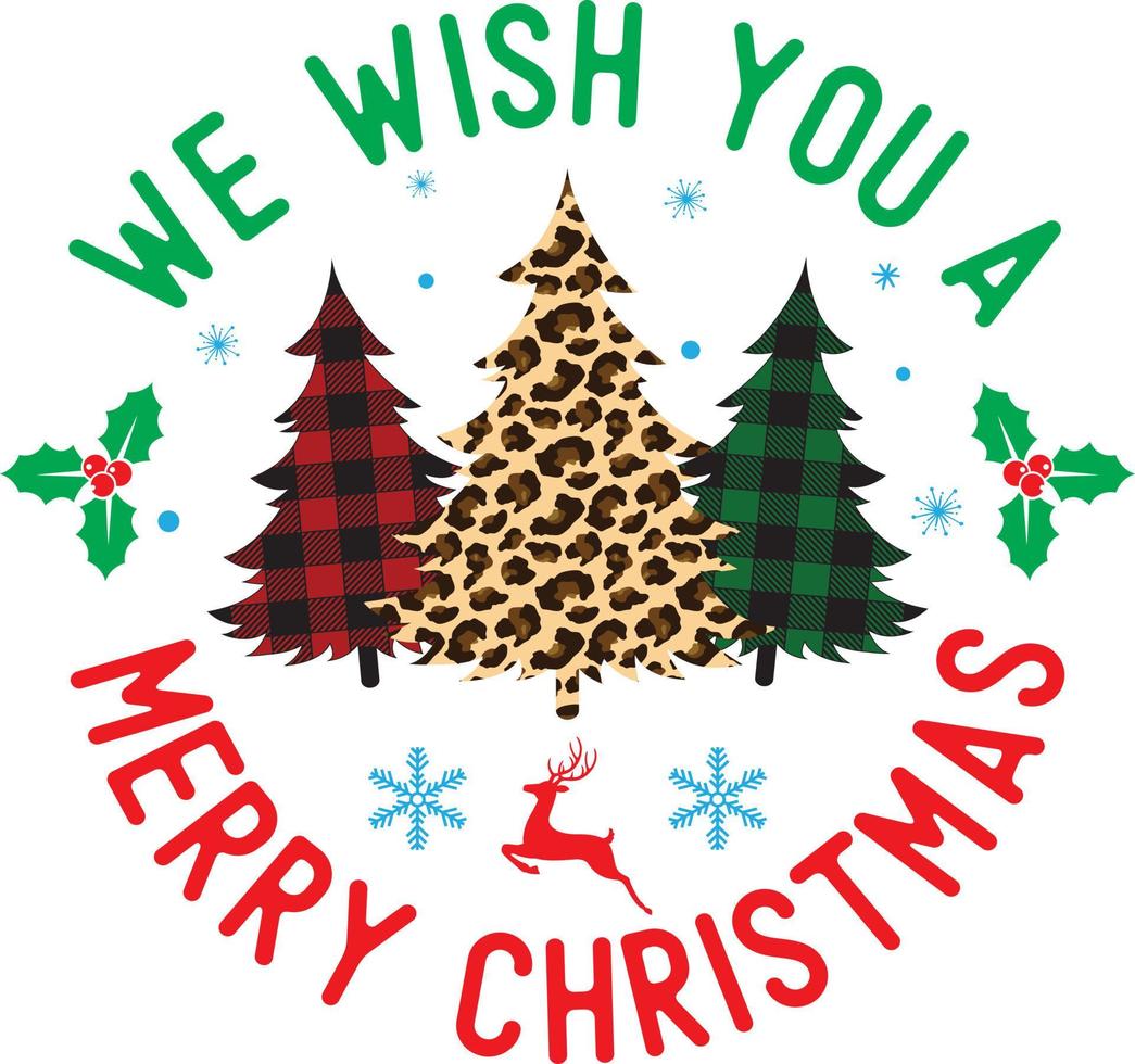 We Wish You a Merry Christmas, Merry Christmas, Santa, Christmas Holiday, Vector Illustration File
