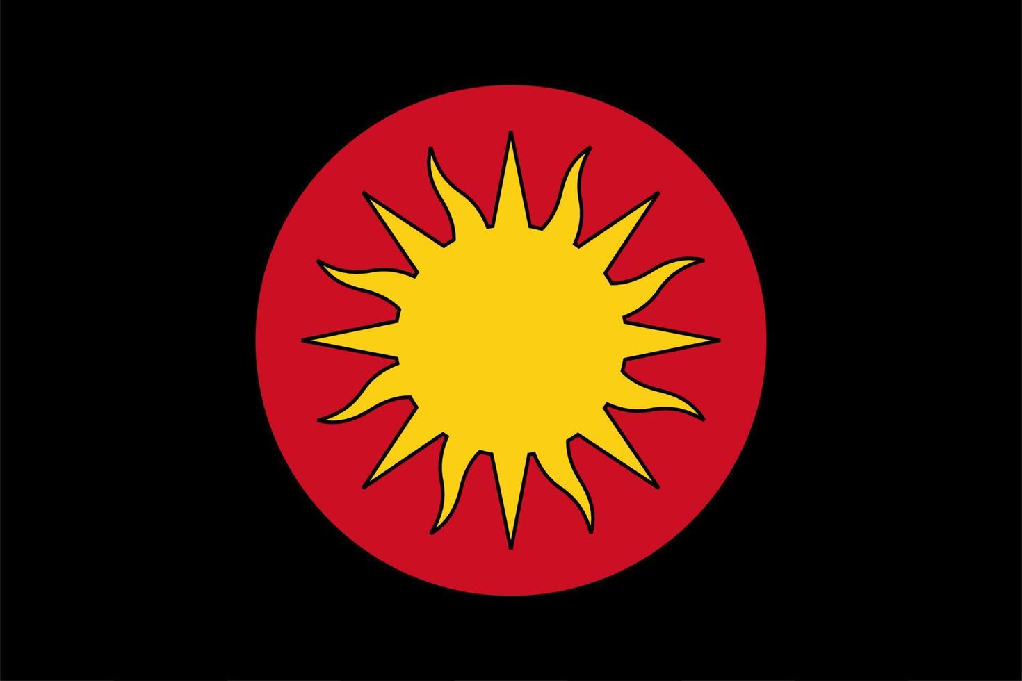 Set of Fictional Flags Fictional Country Flags World Fantasy Flags for fiction Unrealistic Flags vector