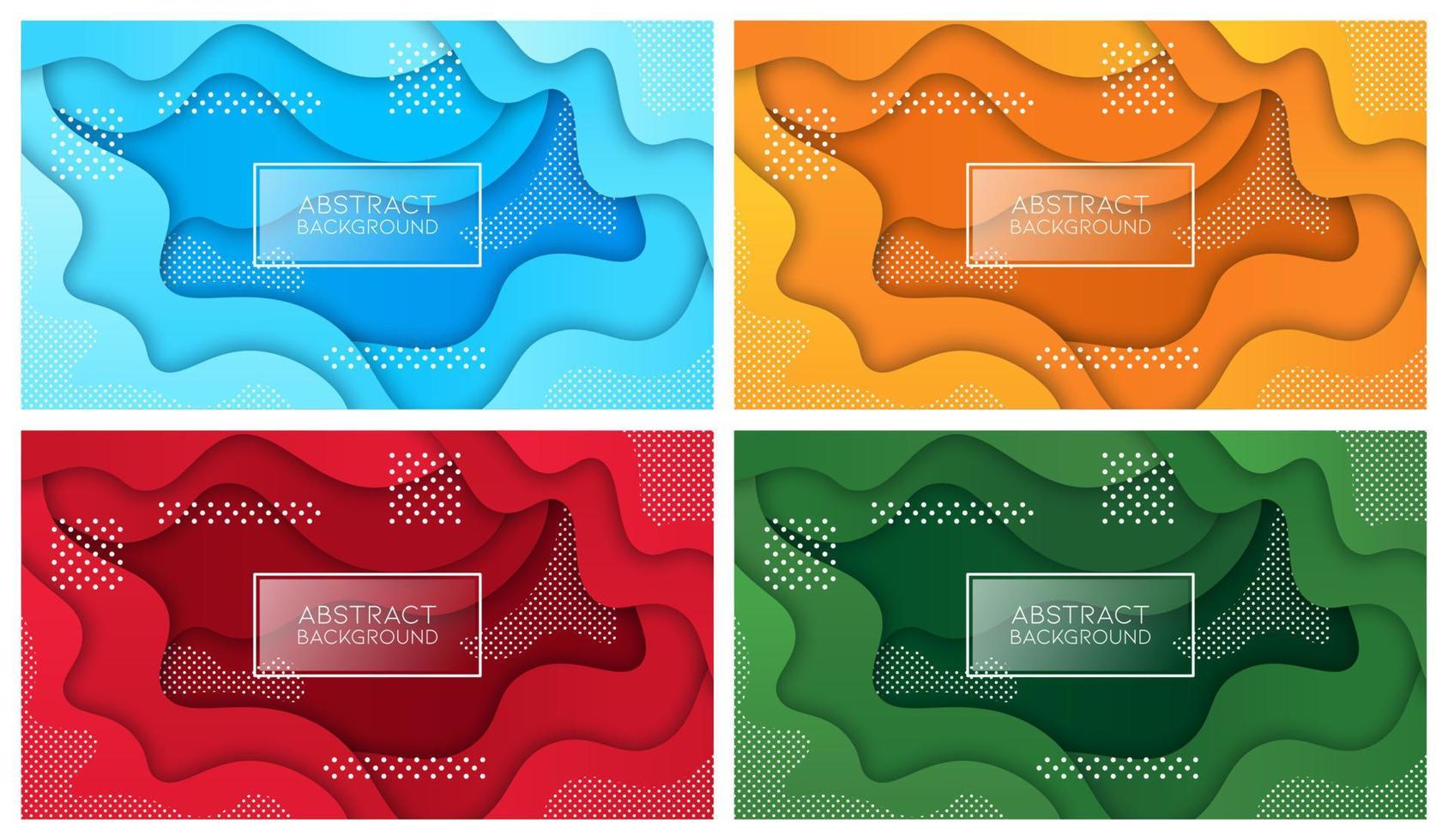 Colorful liquid and geometric background with fluid gradient shapes vector