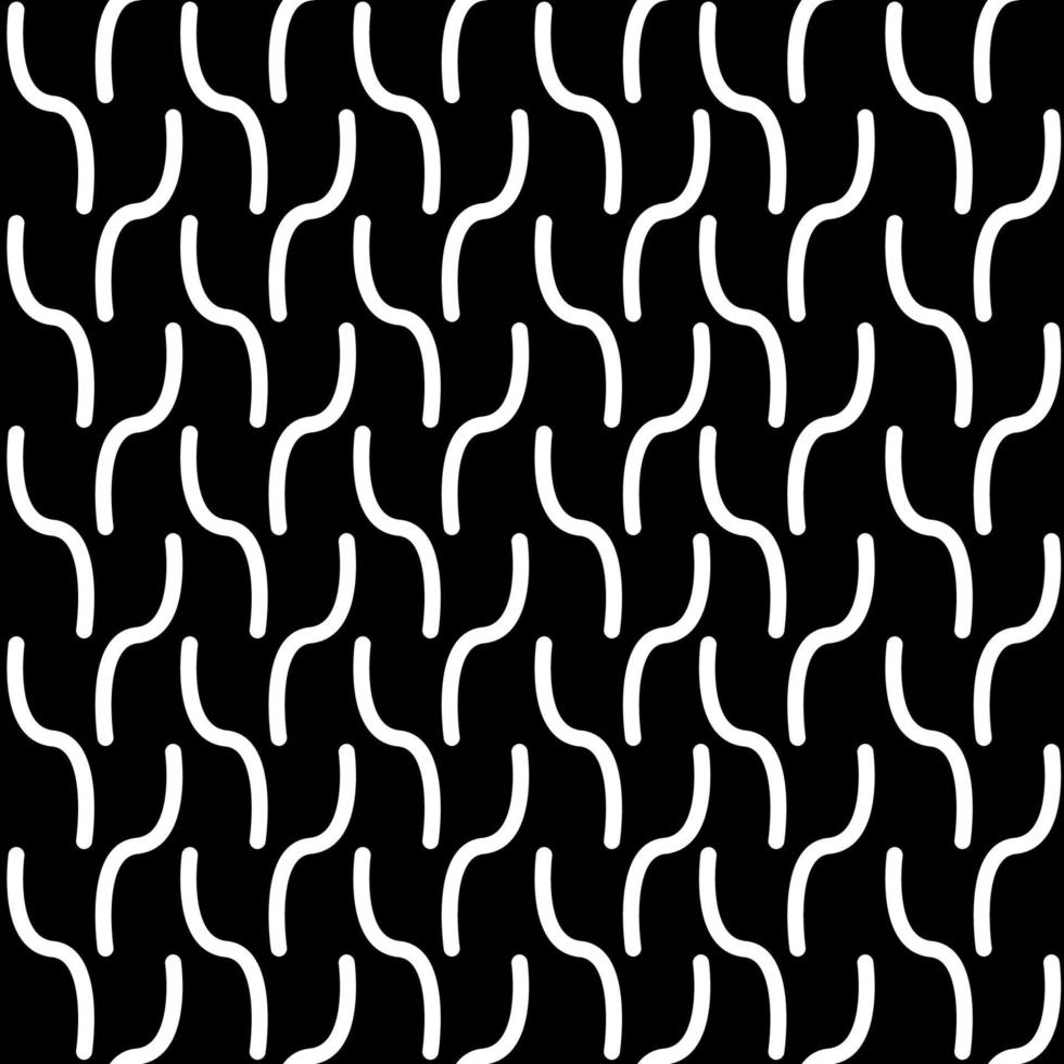 Black and white abstract seamless vector pattern