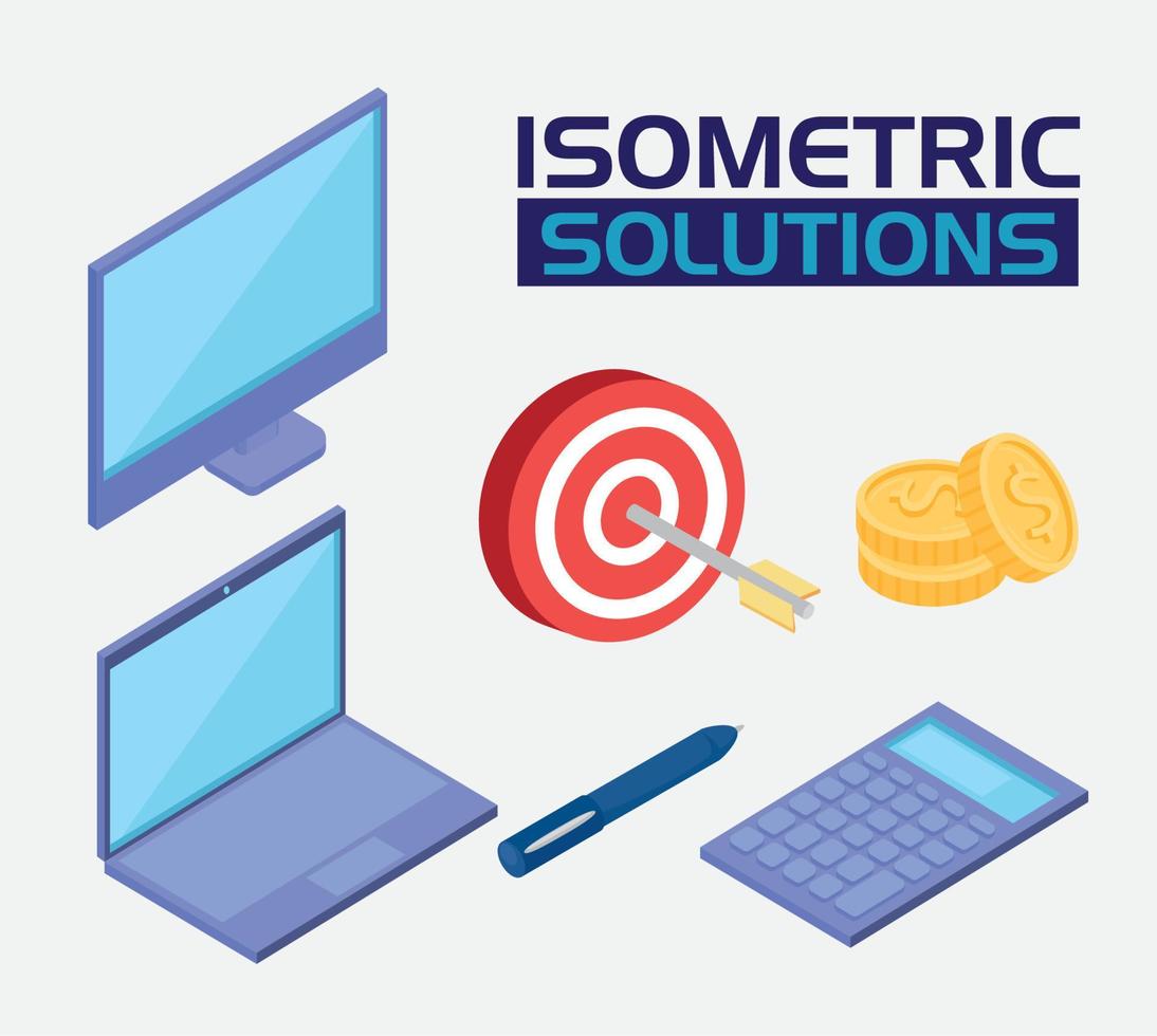 social media solutions vector