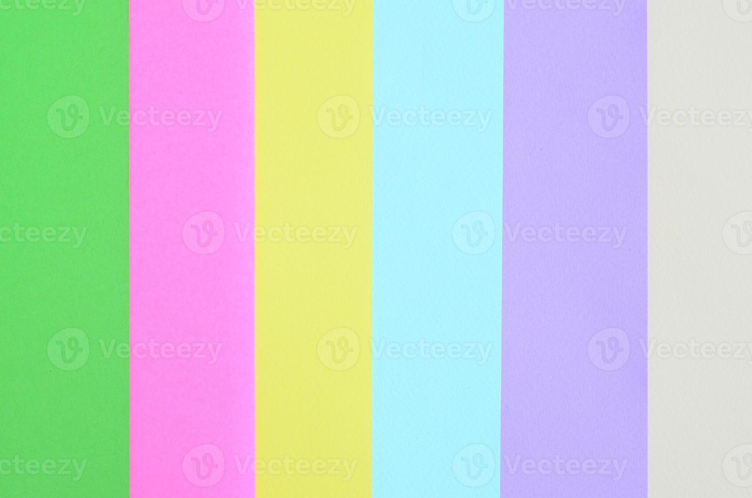 Texture background of fashion pastel colors. Pink, violet, yellow, green, beige and blue geometric pattern papers. minimal abstract photo