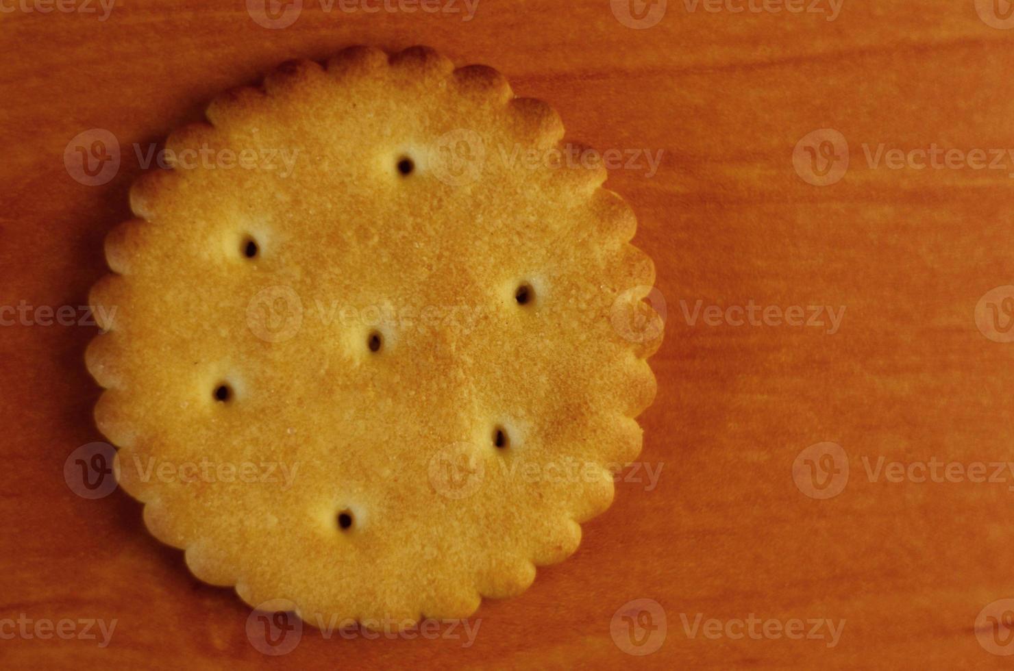 Classic round salted cracker 12584623 Stock Photo at Vecteezy