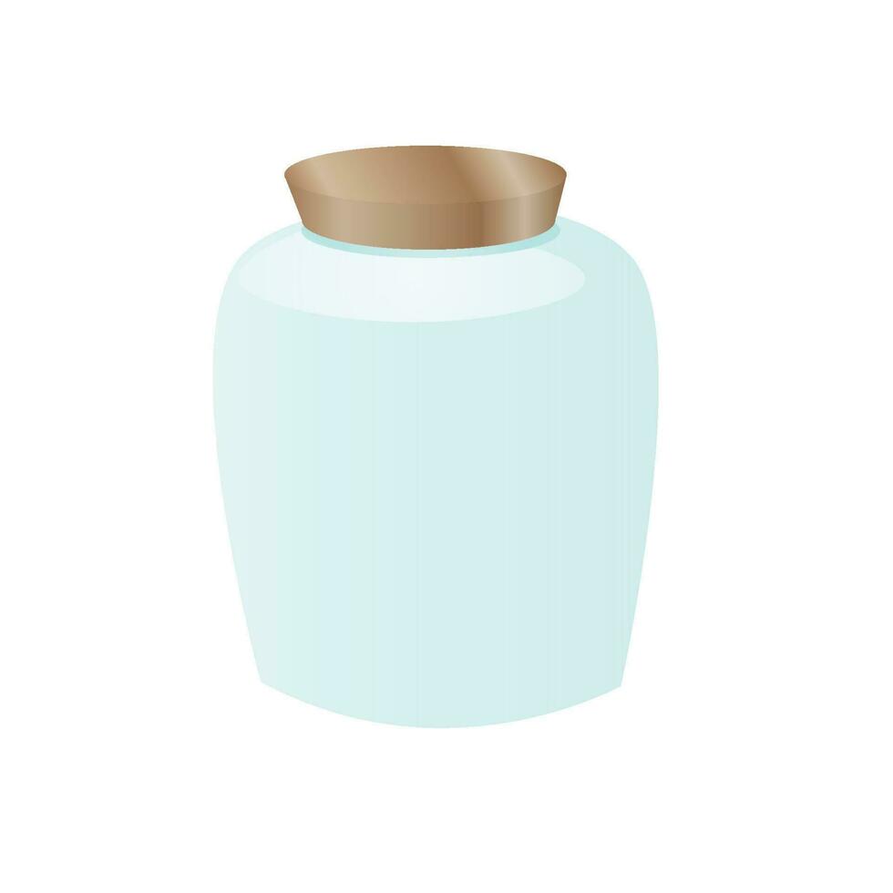 Isolated Cookie Jar Vector Illustration Graphic