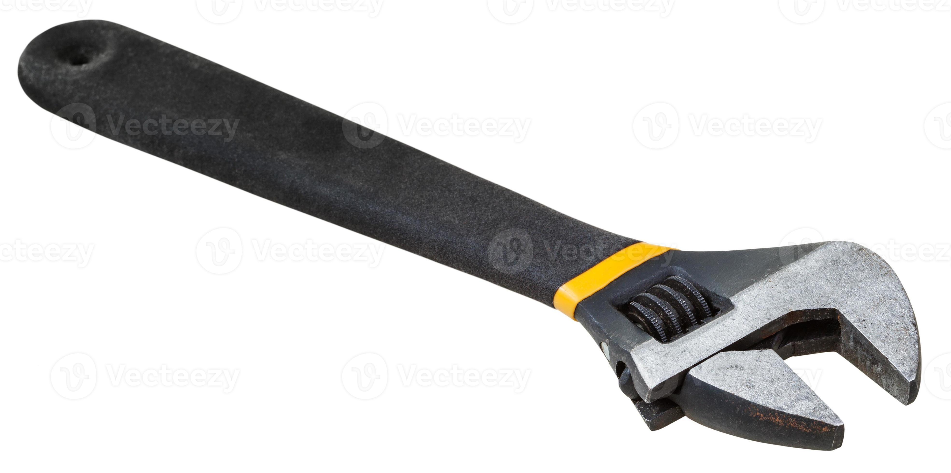 black steel shifting adjustable key isolated 12586061 Stock Photo at