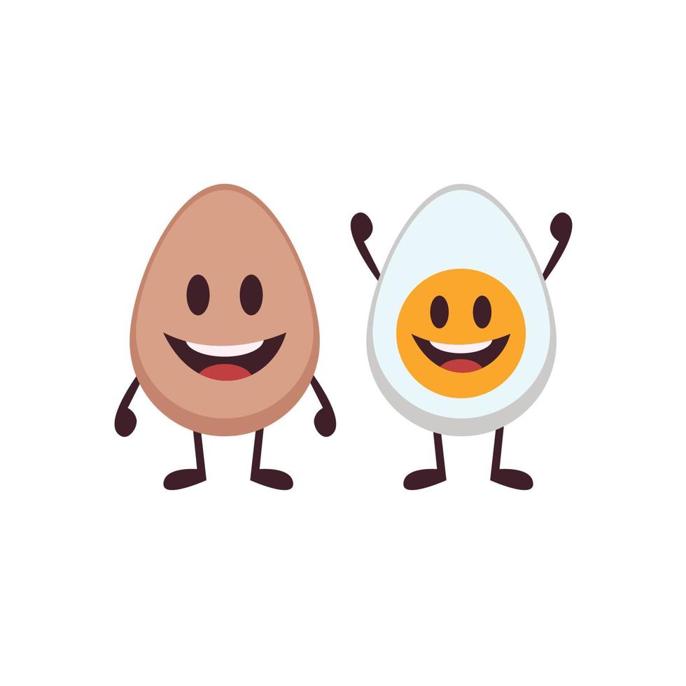 Egg Character Free Vector Download