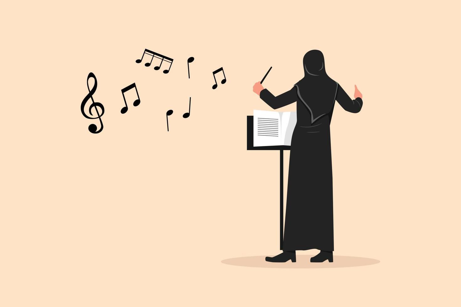 personaje de dibujos animados planos de negocios dibujando vista posterior conductora árabe actuando en el escenario, músico femenino dirigiendo orquesta sinfónica instrumental clásica. ilustración vectorial de diseño gráfico 12586964 Vector en Vecteezy personaje de dibujos animados planos de negocios dibujando vista posterior conductora árabe actuando en el escenario, músico femenino dirigiendo orquesta sinfónica instrumental clásica. ilustración vectorial de diseño gráfico 12586964 Vector en Vecteezy