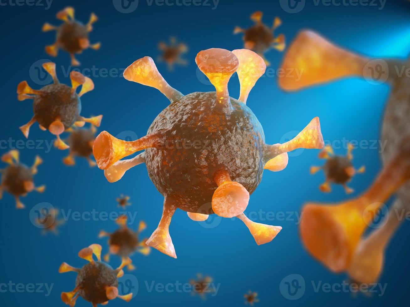 The Viruses close-up photo