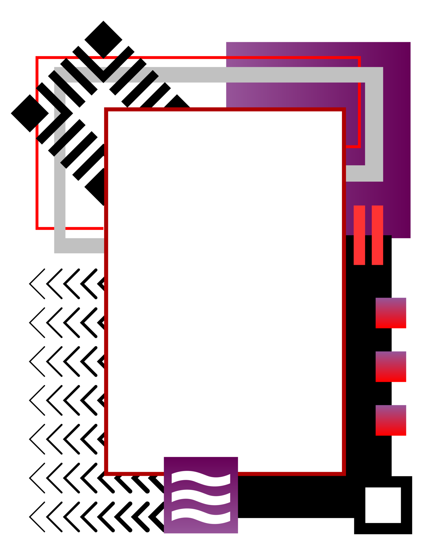 Free Modern frame PNG with transparent background. 12587711 PNG with  Transparent Background