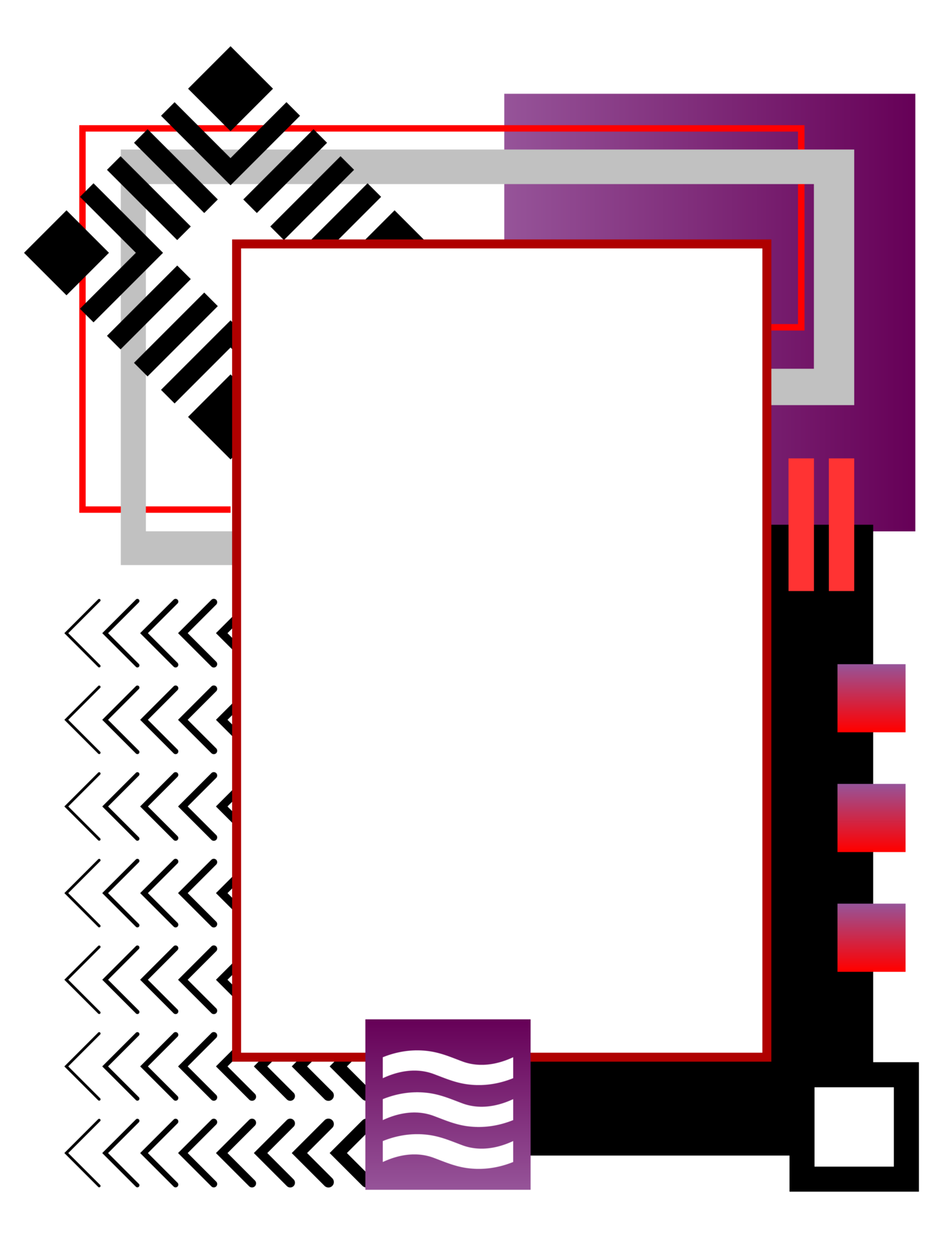 cadre moderne png avec fond transparent. 12587711 PNG