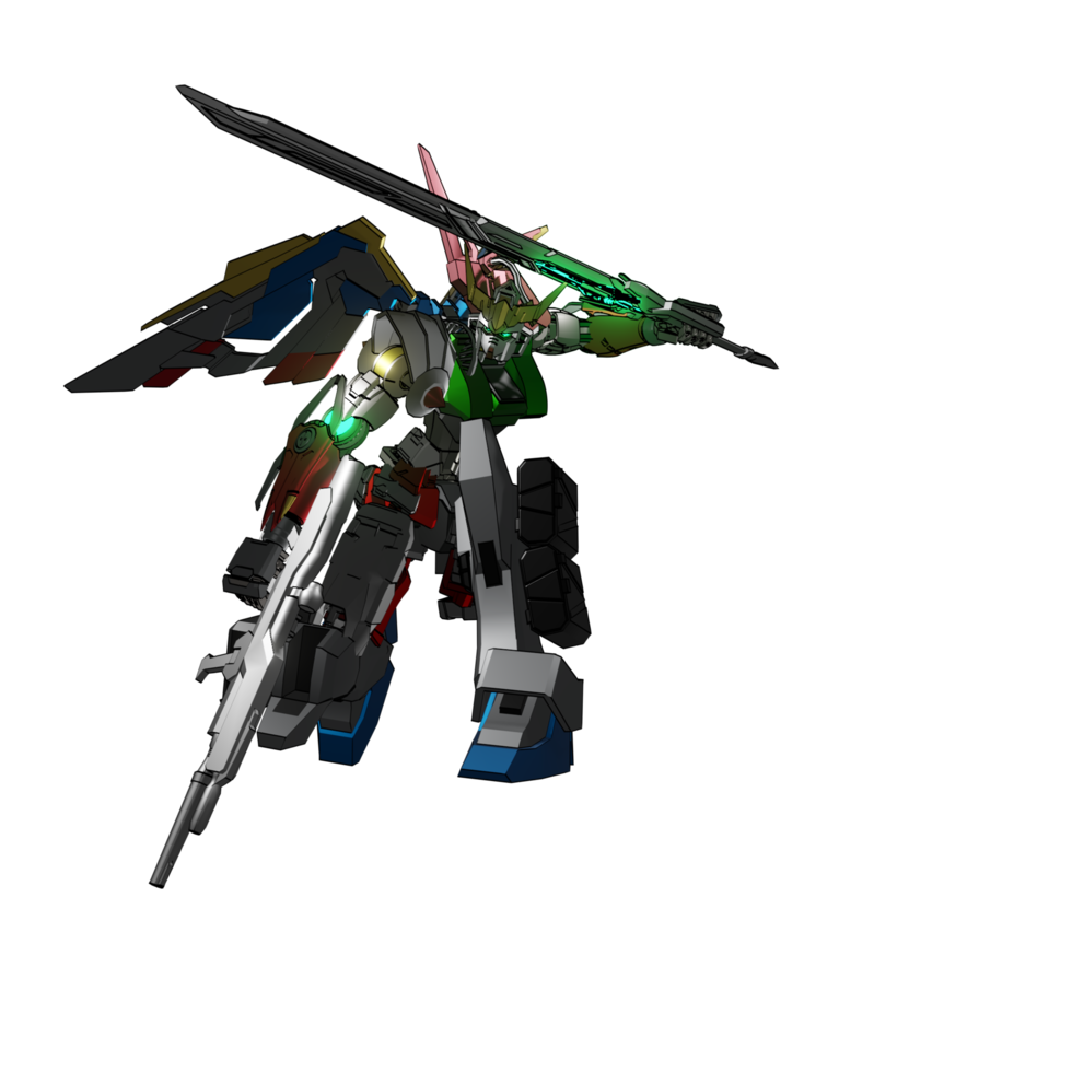 mecha listo para atacar png