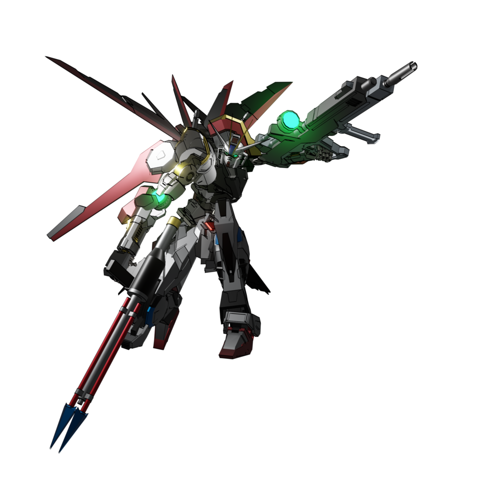 Mecha-Angriffspose png