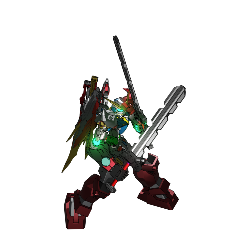 mecha listo para atacar png