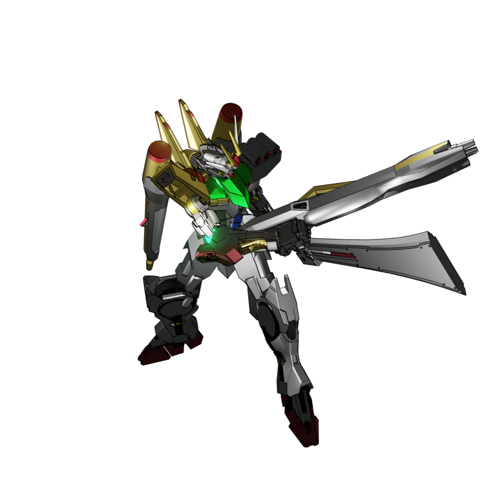 mecha listo para atacar png