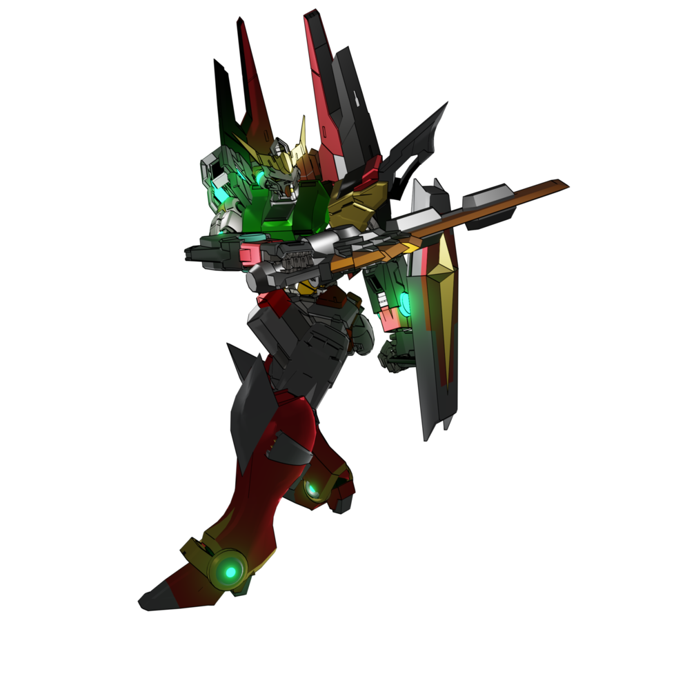 mecha listo para atacar png