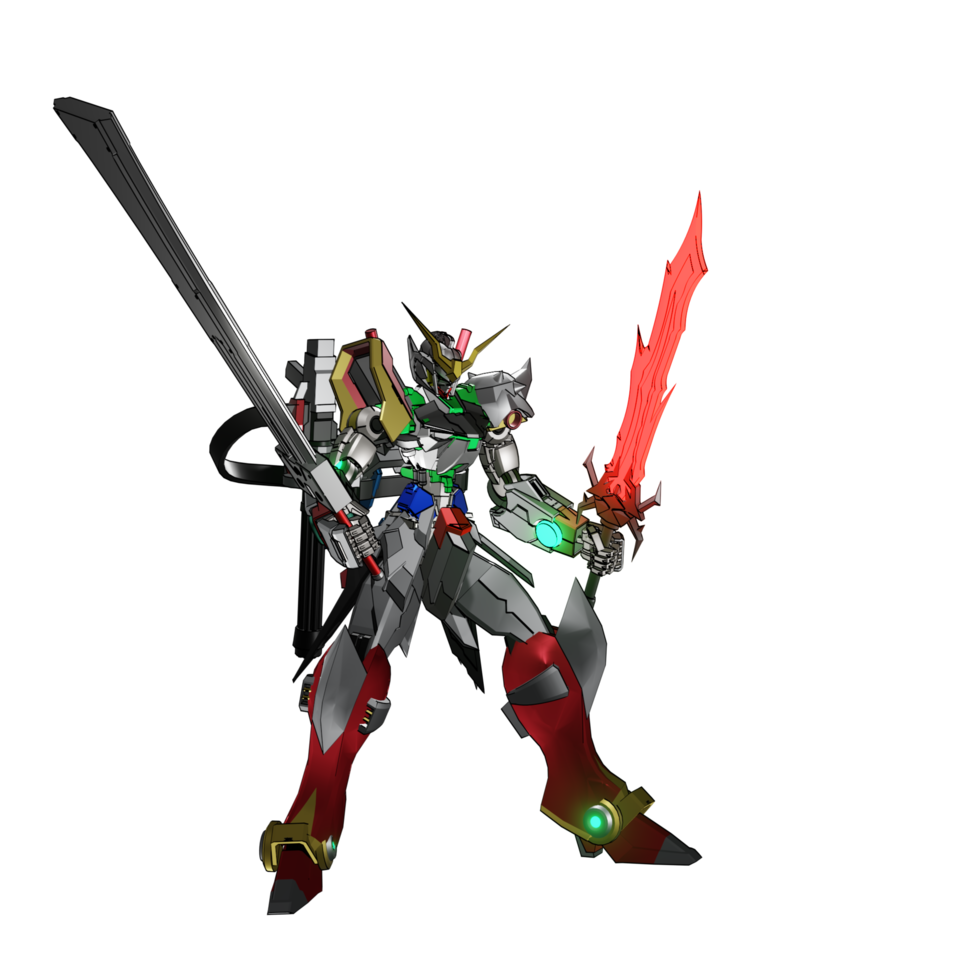 Mecha zum Angriff bereit png