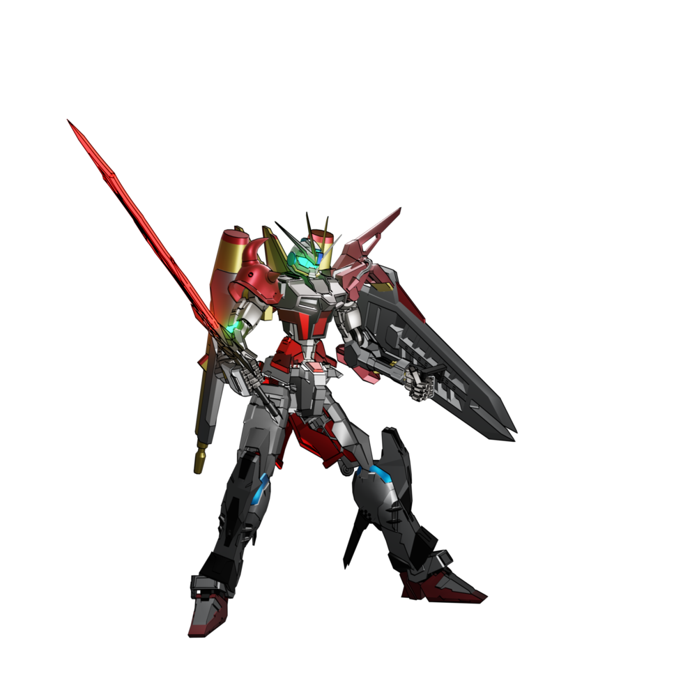 mecha listo para atacar png