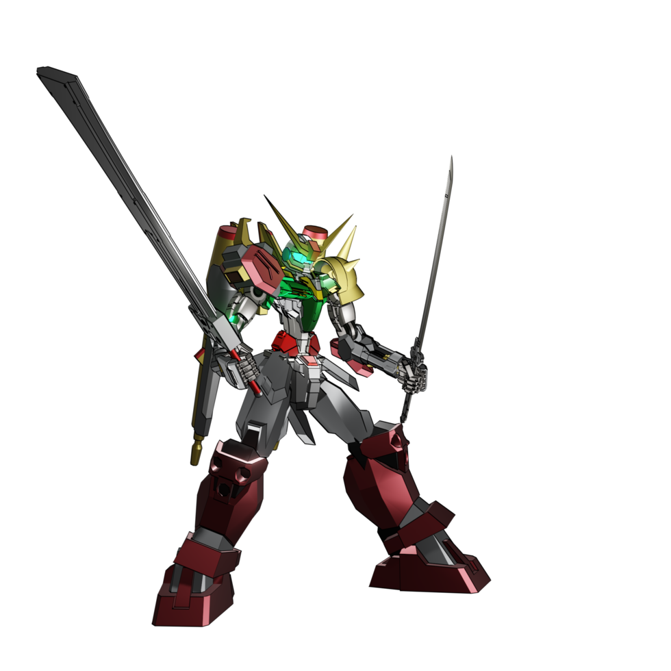 Mecha-Angriffspose png