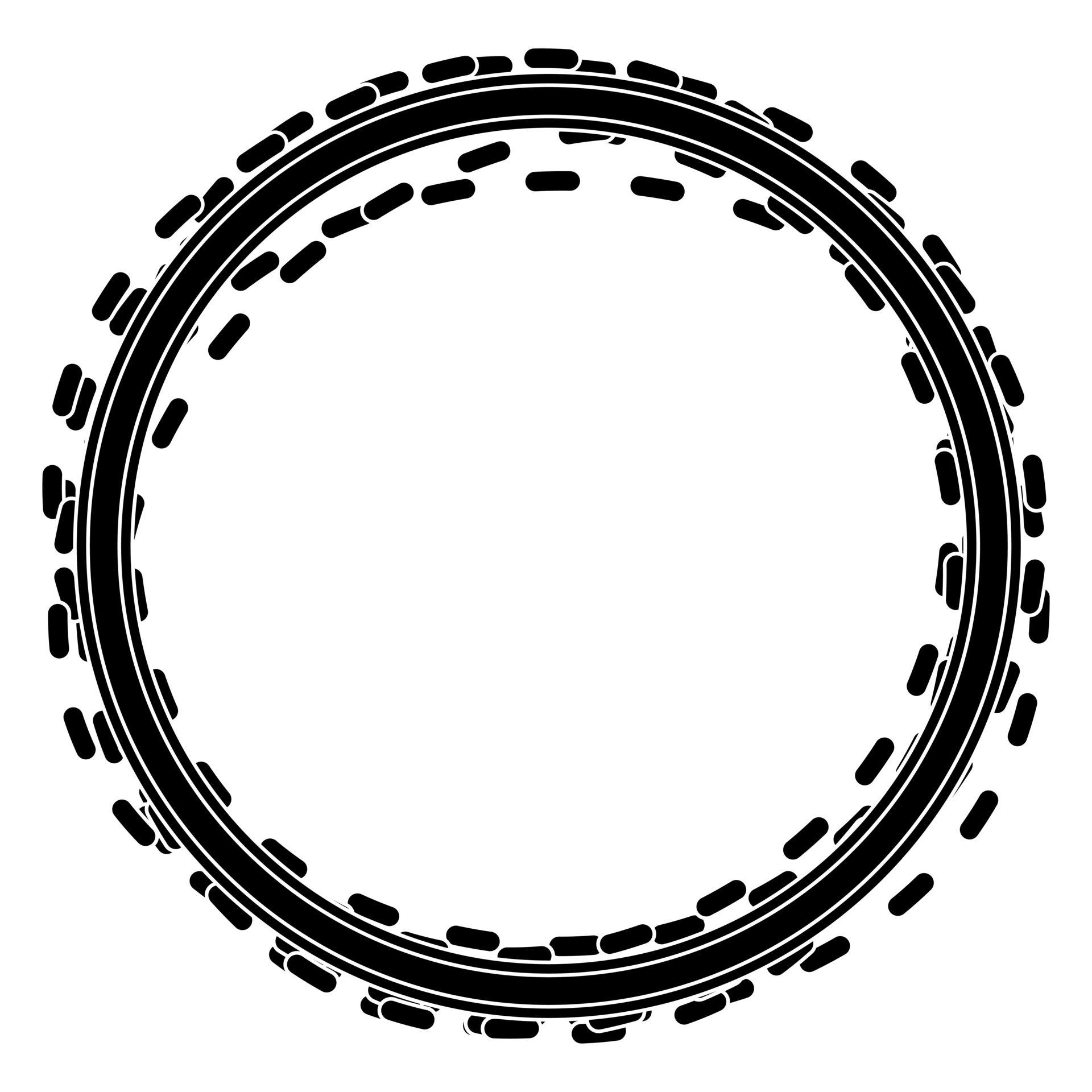 Abstract vibrant modern frames. Copy space for your text. PNG with