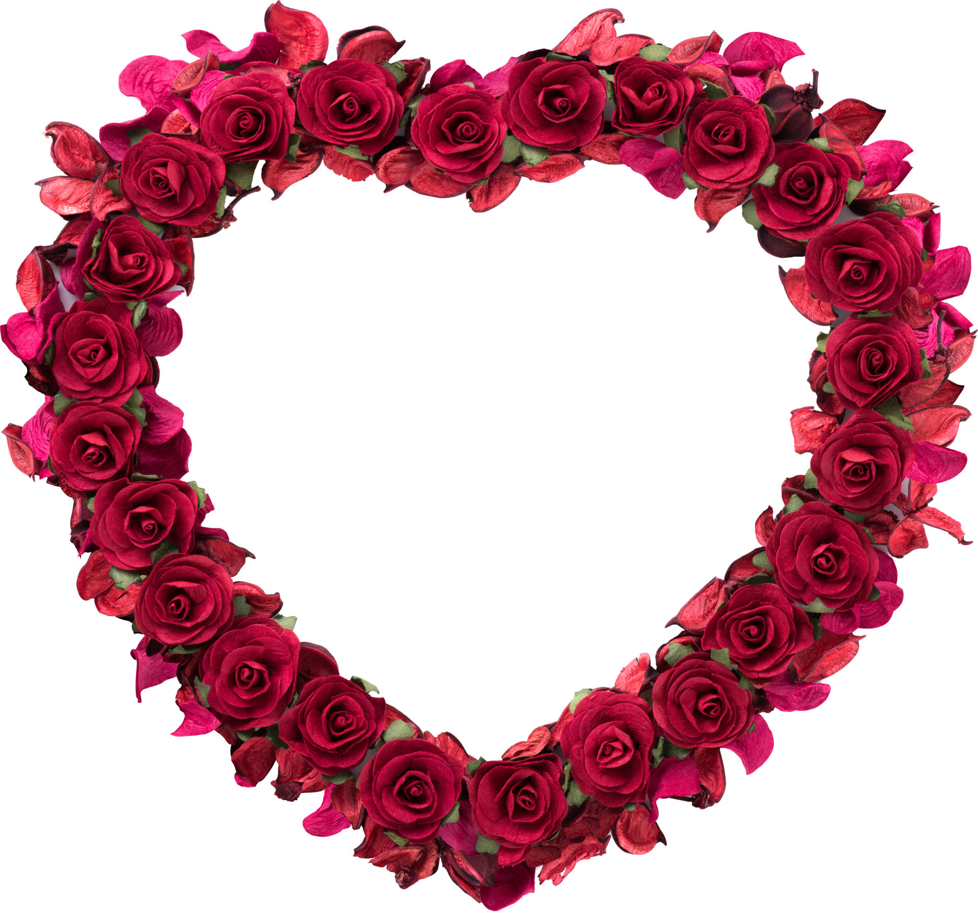 Rose heart shape for love wedding and valentines day 12591227 PNG