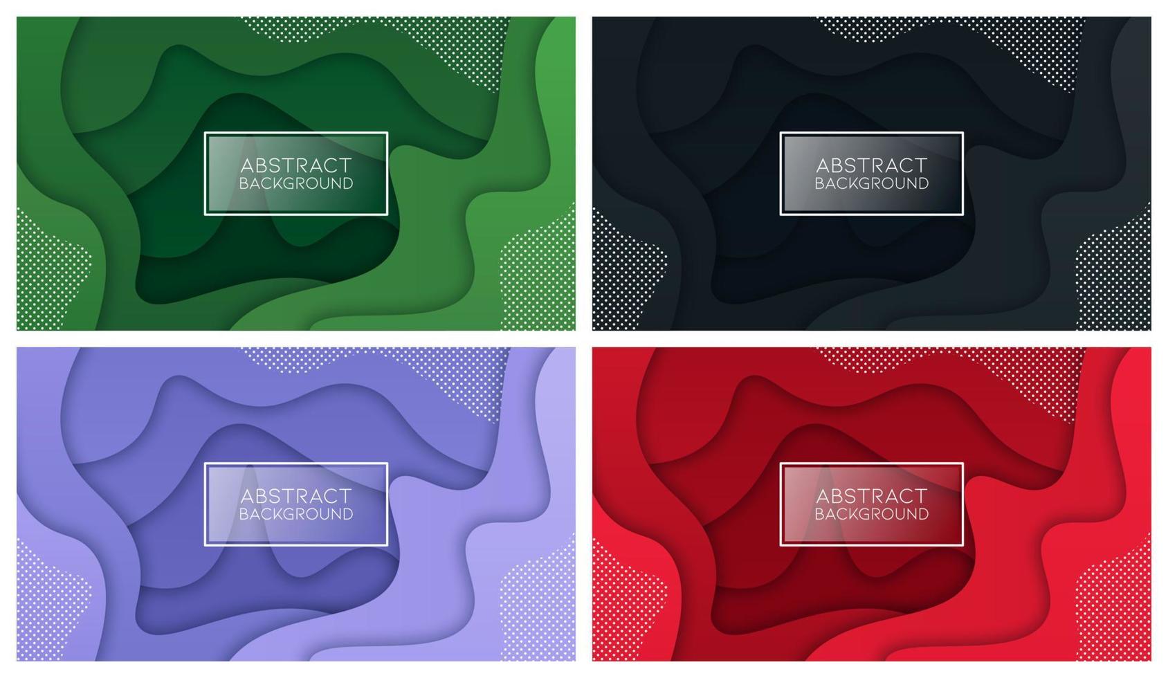 Colorful liquid and geometric background with fluid gradient shapes vector