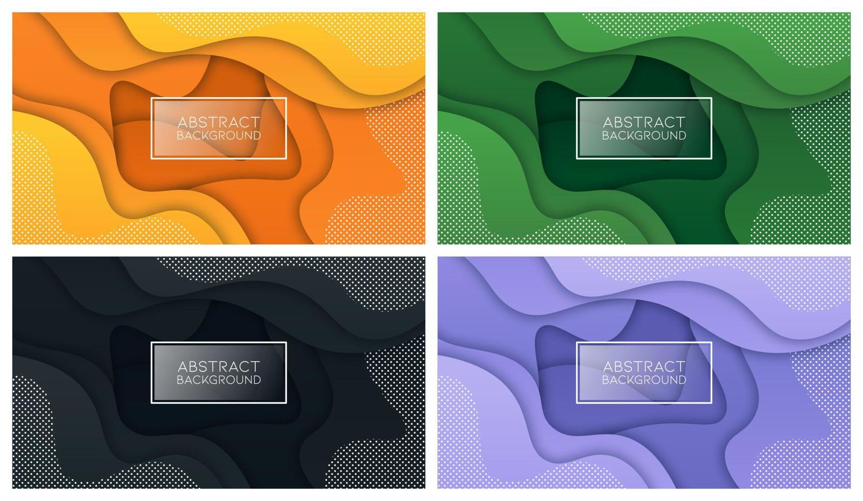 Colorful liquid and geometric background with fluid gradient shapes vector