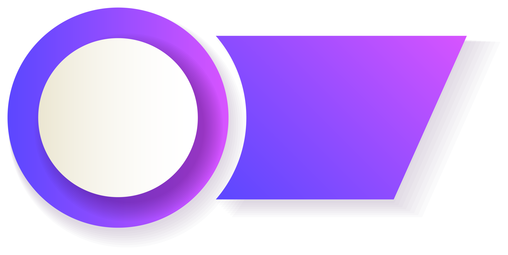 Bullet point infographic design element png with transparent