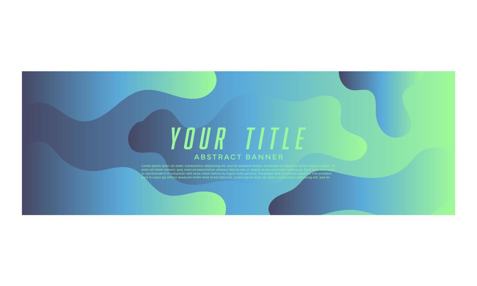 modern banner colorful abstract background. Colorful banner template with gradient colors. Design with liquid form. vector