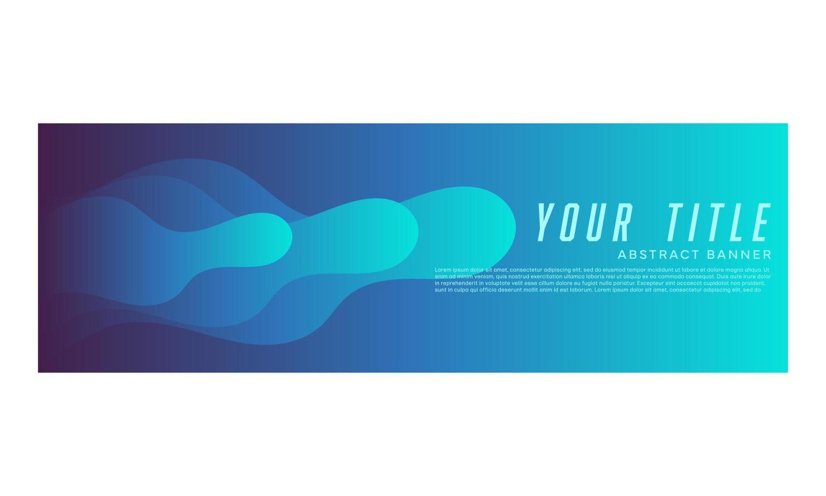 modern banner colorful abstract background. Colorful banner template with gradient colors. Design with liquid form. vector