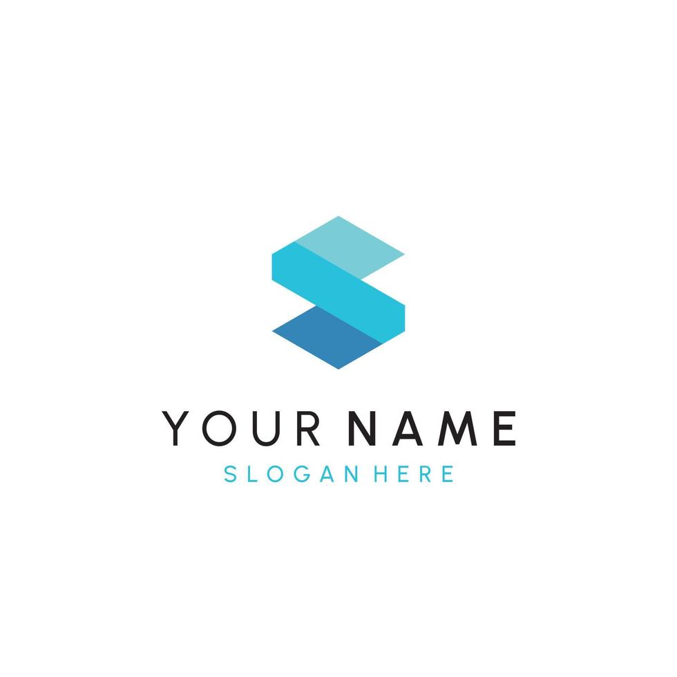 beautiful luxury letter SS monogram in infinity shape, elegant circular letter S and S logo template vector