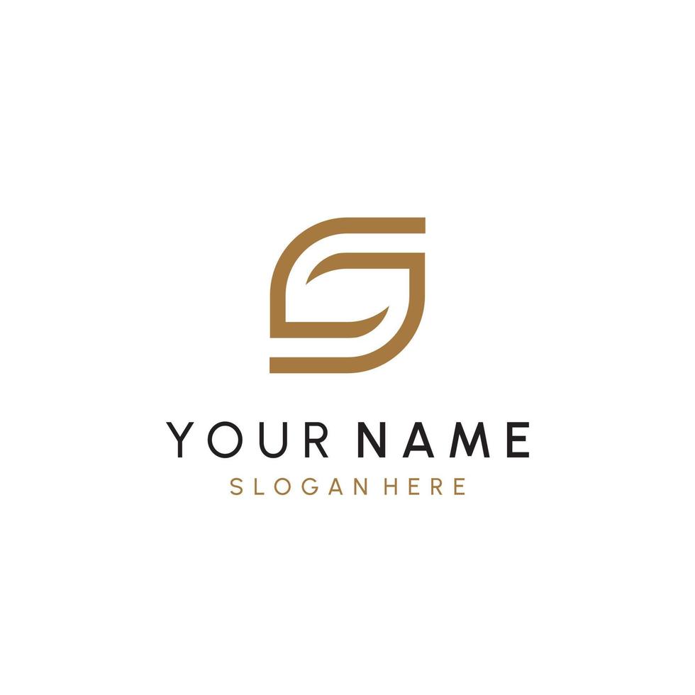 beautiful luxury letter SS monogram in infinity shape, elegant circular letter S and S logo template vector