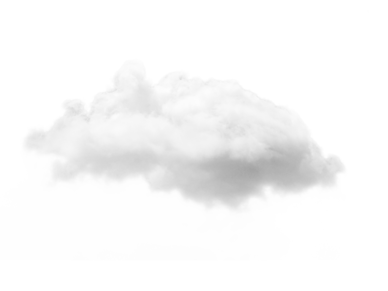 realistic white cloud 12595156 PNG