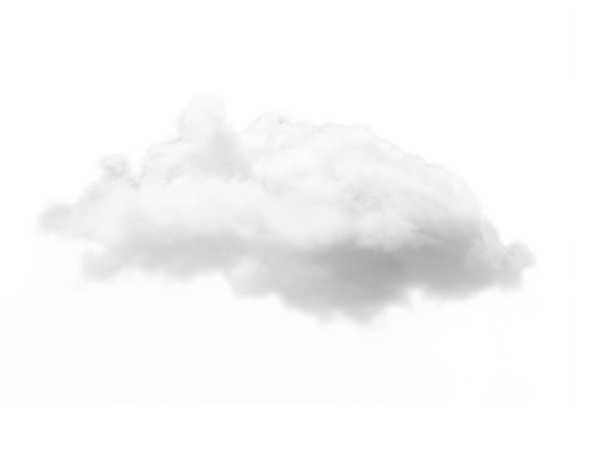 realistic white cloud 12595156 PNG