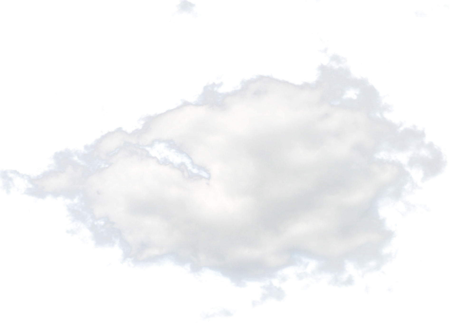 realistic white cloud 12595167 PNG