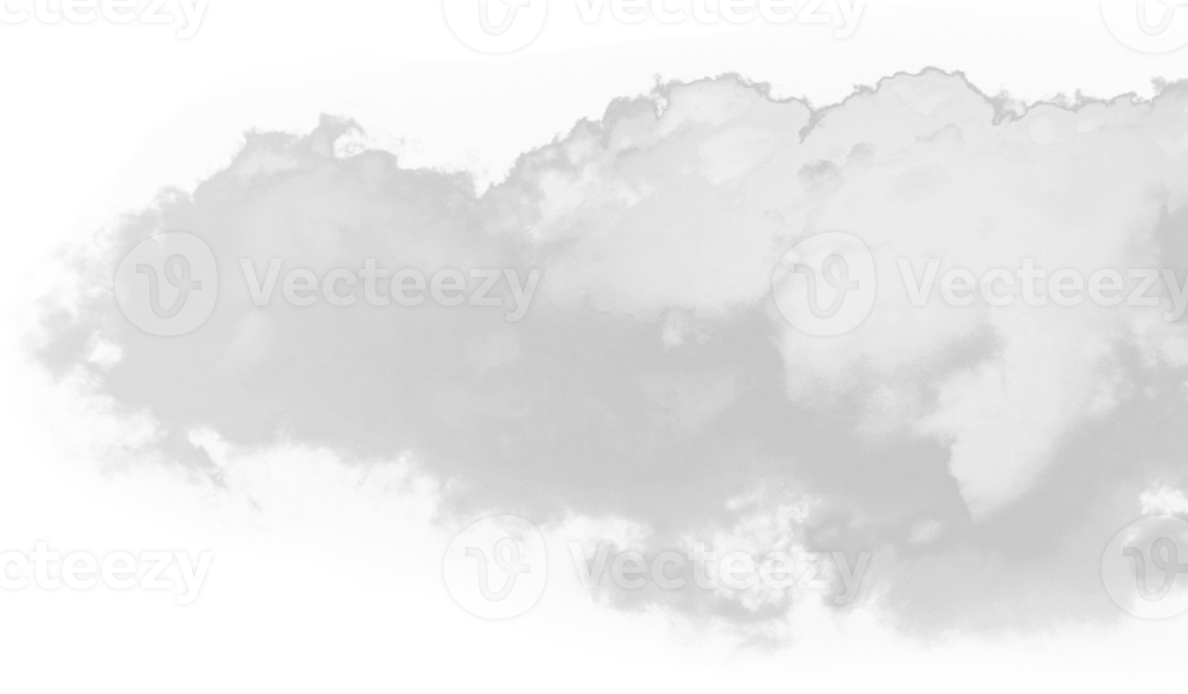 realistisch wit wolk png