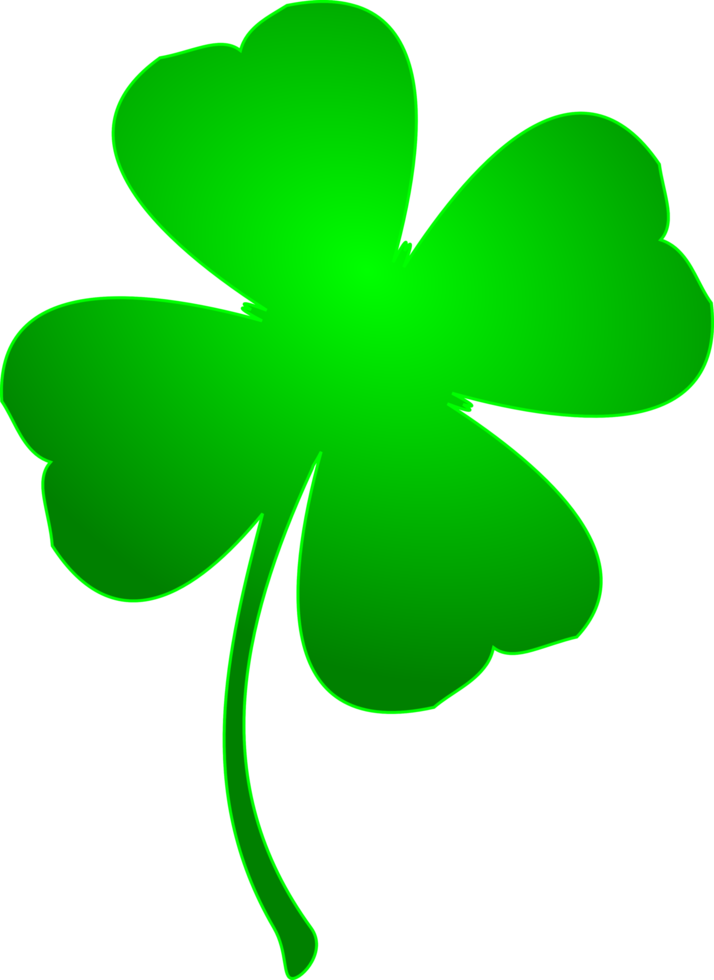 green clover illustration png