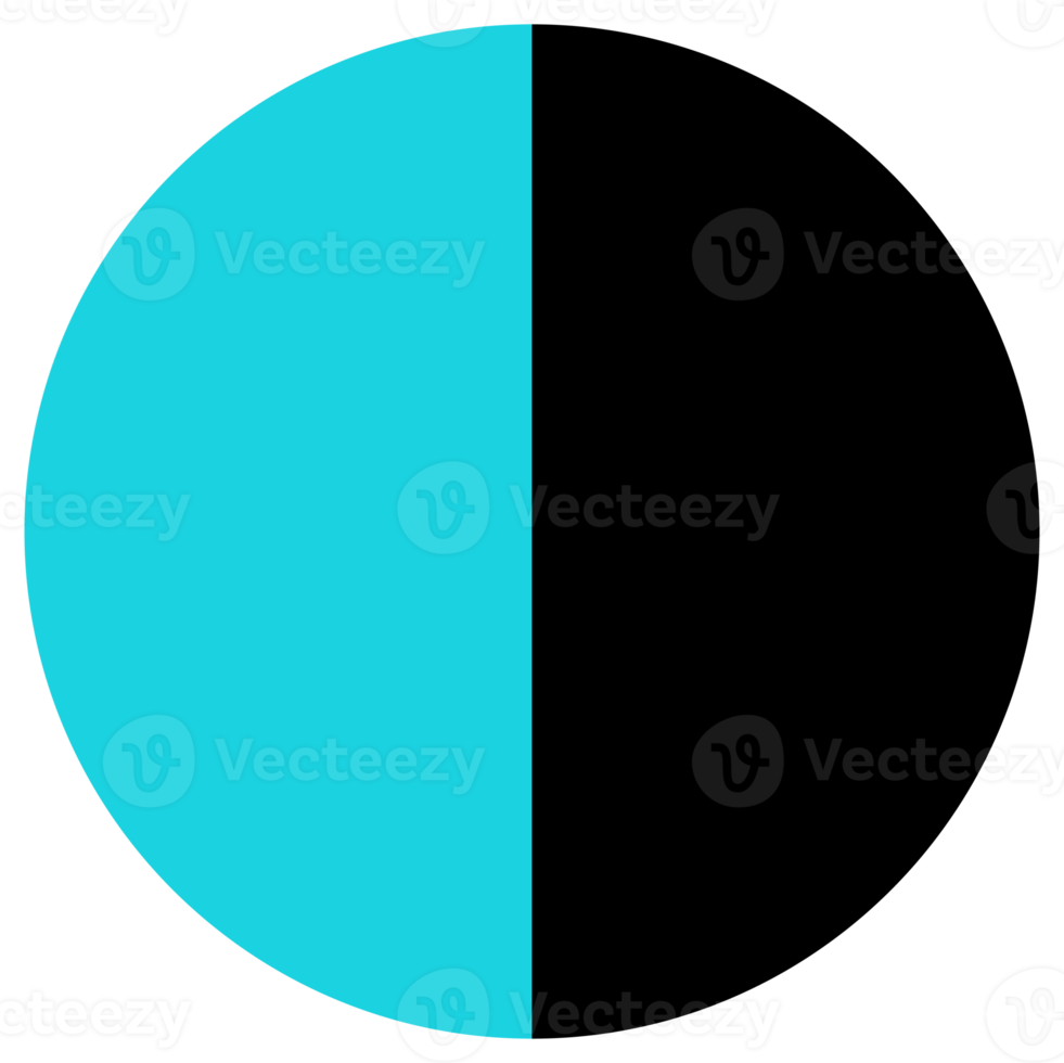 geometrisk abstrakt, platt design element. png med transparent bakgrund.