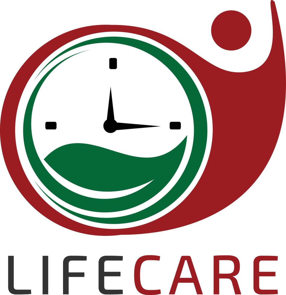 Time Care Logo Template Design Vector. Design Concept, Creative Symbol, Icon. vector