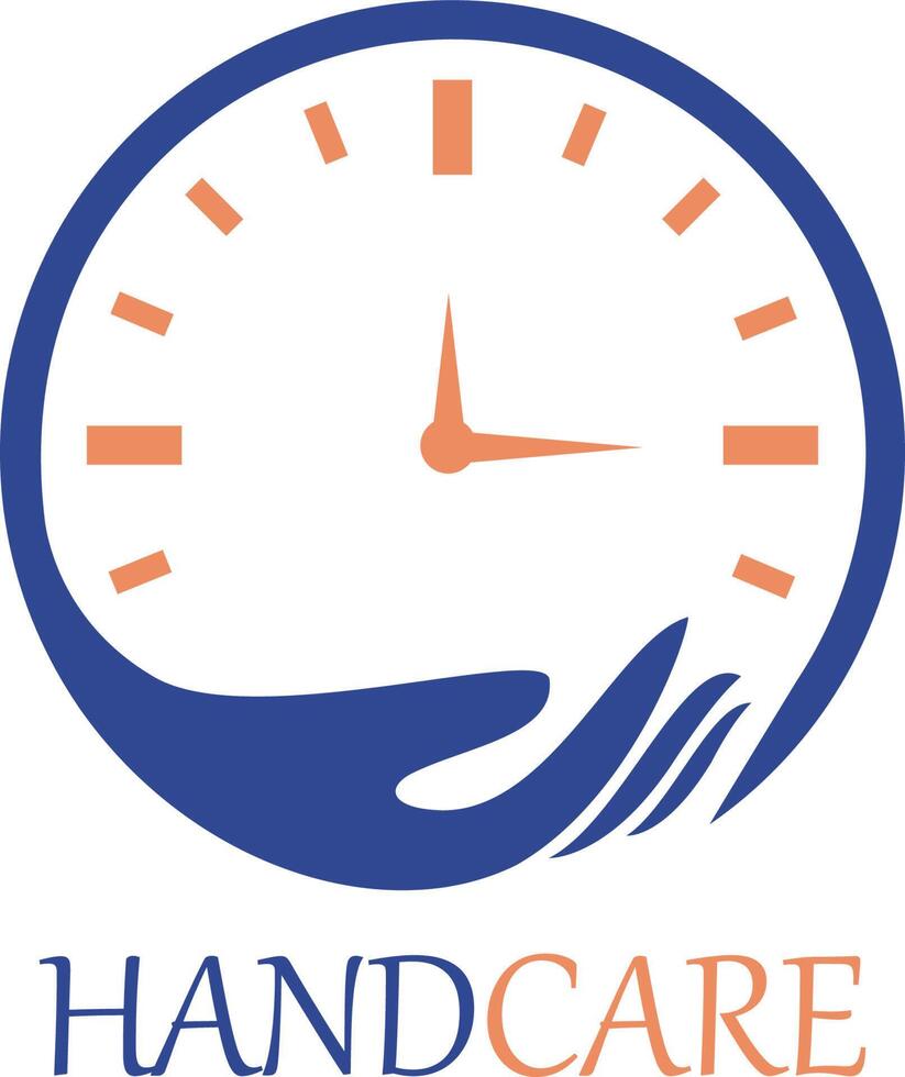 Time Care Logo Template Design Vector. Design Concept, Creative Symbol, Icon. vector
